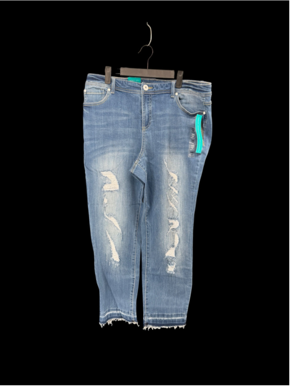 Women's INC International Concepts Blue Skinny Jeans Size 16S